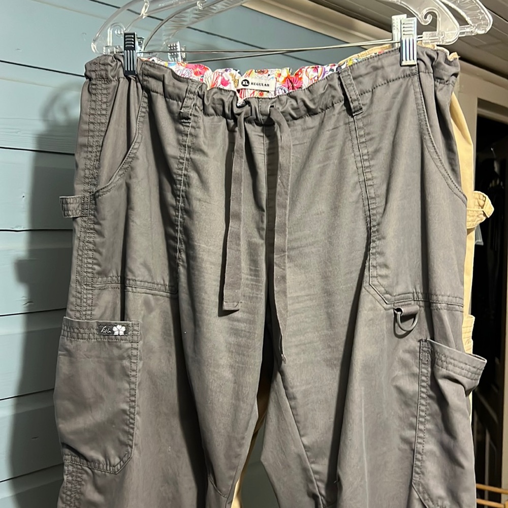 Lindsey Scrub pants from Koi Happiness in Steele